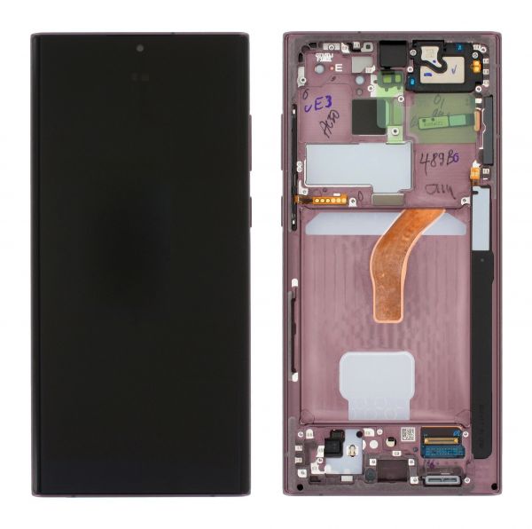 Օրիգինալ Էկրան Samsung Galaxy S22 5G Ultra (Service Pack) Purple